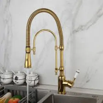 Brass Kitchen Faucet